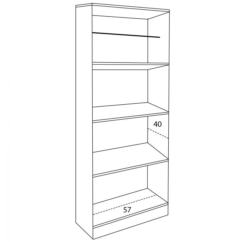 ΝΤΟΥΛΑΠΑ 2ΦΥΛΛΗ BAILEY ΜΕ ΤΡΙΑ ΡΑΦΙΑ HM337.01 ZEBRANO 60Χ42Χ180εκ. 3 ΝΤΟΥΛΑΠΑ 2ΦΥΛΛΗ BAILEY ΜΕ ΤΡΙΑ ΡΑΦΙΑ HM337.01 ZEBRANO 60Χ42Χ180εκ. - Image 3