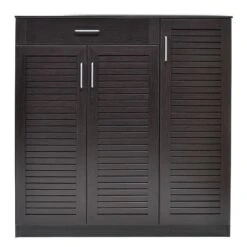 Παπουτσοθήκη-ντουλάπι SANTE Pakoworld 30 ζεύγων χρώμα Wenge 120x37x123εκ -Vougioukas 17714 papoitsothiki ntoilapi sante pakoworld 30 zeigon chroma wenge 120 37 123ek 3