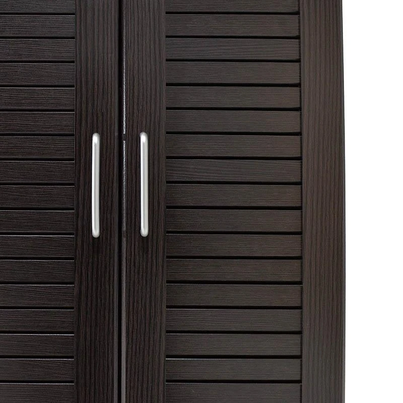 Παπουτσοθήκη-ντουλάπα SANTE Pakoworld 21 ζεύγων χρώμα Wenge 60x37x183εκ 5 Παπουτσοθήκη-ντουλάπα SANTE Pakoworld 21 ζεύγων χρώμα Wenge 60x37x183εκ - Image 5