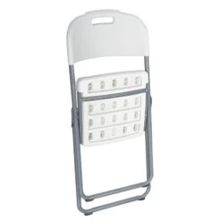 Καρέκλα Catering-συνεδρίου πτυσσόμενη Edison Pakoworld χρώμα λευκό