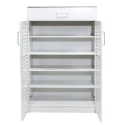 Παπουτσοθήκη-ντουλάπι SANTE Pakoworld 20 ζεύγων χρώμα λευκό 80x37x123εκ -Vougioukas 17779 papoitsothiki ntoilapi sante pakoworld 20 zeigon chroma leiko 80 37 123ek 3