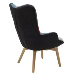 Πολυθρόνα Kido Pakoworld υφασμάτινη χρώμα Patchwork -Vougioukas 17803 polithrona kido pakoworld iphasmatini chroma patchwork 2