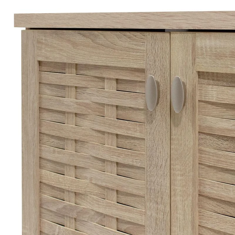 Παπουτσοθήκη-ντουλάπι MANTAM Pakoworld 16 ζεύγων χρώμα Sonoma 115,5x40x92εκ 7 Παπουτσοθήκη-ντουλάπι MANTAM Pakoworld 16 ζεύγων χρώμα Sonoma 115,5x40x92εκ - Image 7