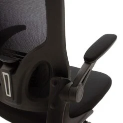 Καρέκλα γραφείου διευθυντή Ergoline Pakoworld ύφασμα Mesh μαύρο -Vougioukas 17914 karekla grapheioi thieithinti ergoline pakoworld iphasma mesh mairo 7