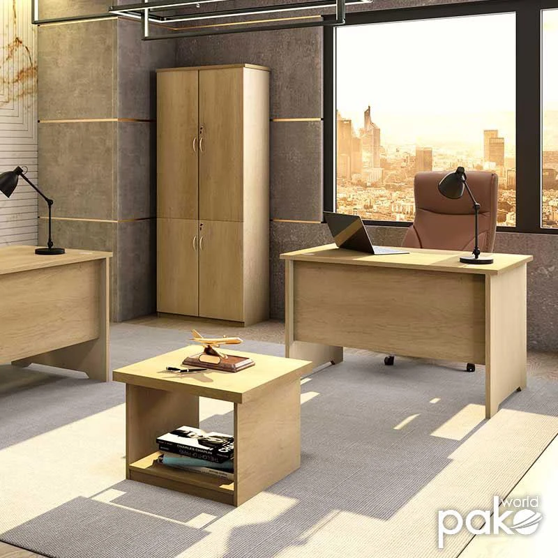 Γραφείο εργασίας επαγγελματικό Amazon Pakoworld χρώμα Sonoma 120x75x75εκ 1 Γραφείο εργασίας επαγγελματικό Amazon Pakoworld χρώμα Sonoma 120x75x75εκ