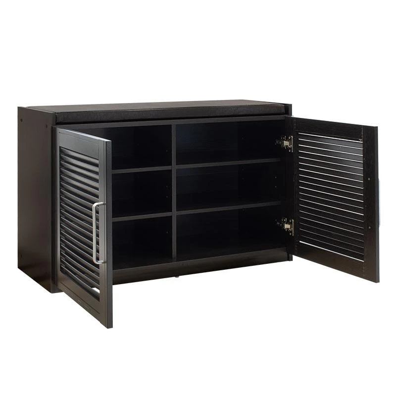 Παπουτσοθήκη-Σκαμπό Crispy Pakoworld 9 ζεύγων χρώμα Wenge με μαξιλάρι 94x34,5x60εκ 4 Παπουτσοθήκη-Σκαμπό Crispy Pakoworld 9 ζεύγων χρώμα Wenge με μαξιλάρι 94x34,5x60εκ - Image 4