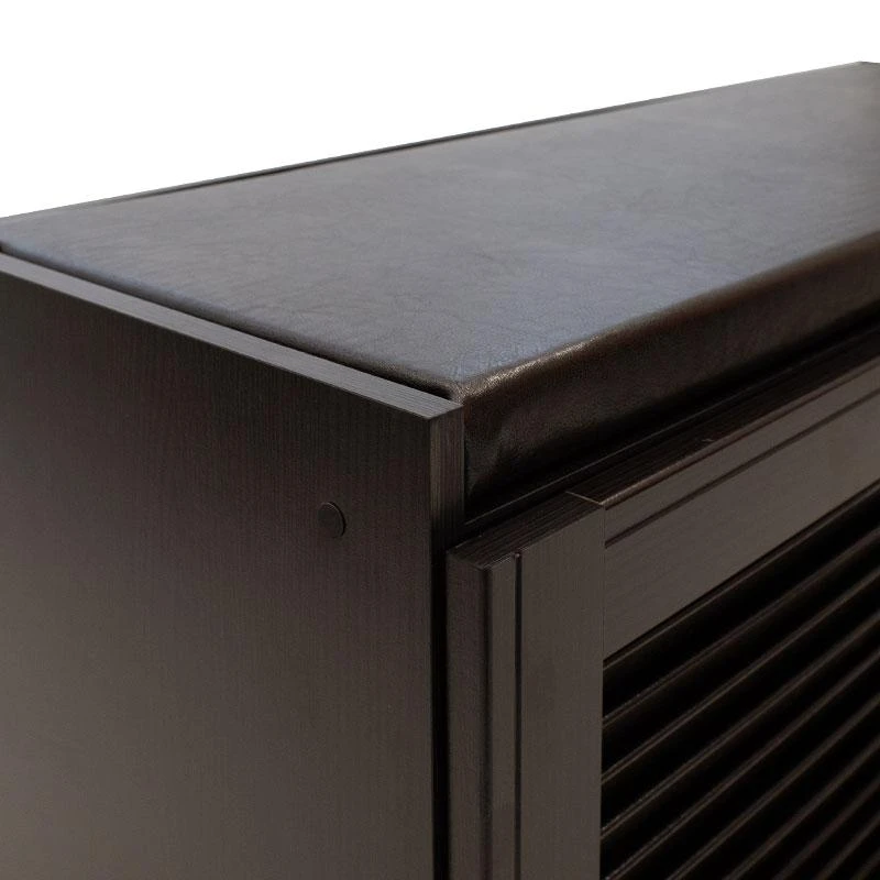 Παπουτσοθήκη-Σκαμπό Crispy Pakoworld 9 ζεύγων χρώμα Wenge με μαξιλάρι 94x34,5x60εκ 5 Παπουτσοθήκη-Σκαμπό Crispy Pakoworld 9 ζεύγων χρώμα Wenge με μαξιλάρι 94x34,5x60εκ - Image 5