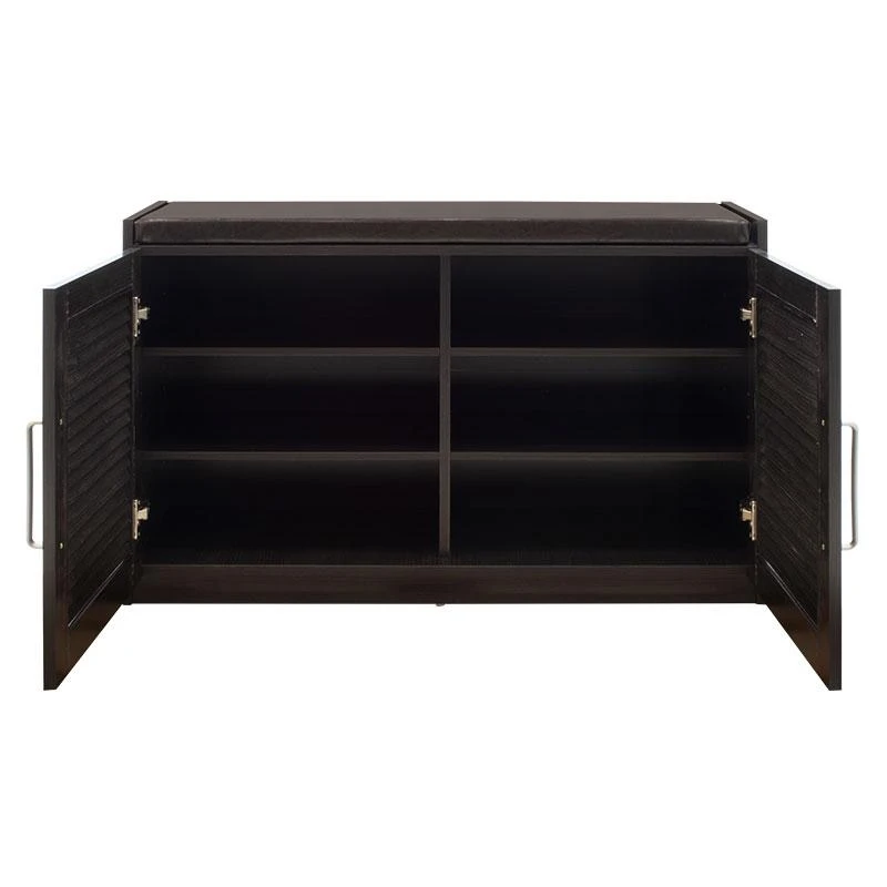 Παπουτσοθήκη-Σκαμπό Crispy Pakoworld 9 ζεύγων χρώμα Wenge με μαξιλάρι 94x34,5x60εκ 1 Παπουτσοθήκη-Σκαμπό Crispy Pakoworld 9 ζεύγων χρώμα Wenge με μαξιλάρι 94x34,5x60εκ