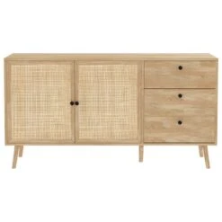 Μπουφές Oslo Pakoworld Sonoma 150x39x79εκ -Vougioukas 17993 mpoiphes oslo pakoworld sonoma 150 39 79ek 2