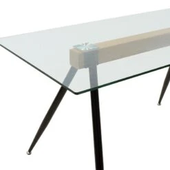 Τραπέζι Astrid Pakoworld γυάλινο 10χιλ - πόδι μαύρο 140x80x75εκ 7 Τραπέζι Astrid Pakoworld γυάλινο 10χιλ - πόδι μαύρο 140x80x75εκ -Vougioukas 18020 trapezi astrid pakoworld gialino 10chil pothi mairo 140 80 75ek 2