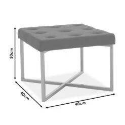 Σκαμπό Luisa Pakoworld μεταλλικό χρυσό-βελούδο σάπιο μήλο 40x40x30εκ -Vougioukas 18026 skampo luisa pakoworld metalliko chriso veloitho sapio milo 40 40 30ek 4