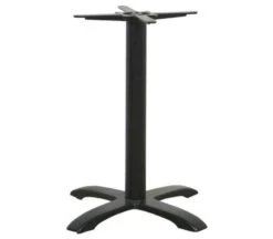 KINO Βάση Τραπεζιού 4-Νυχη, 61x61εκ H.72εκ Μαντέμι Μαύρο (9,40 Kg)