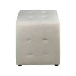 CONY Σκαμπό Βοηθητικό, 37x37x42εκ PuΕκρού