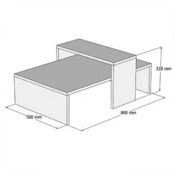 Τραπέζι σαλονιού Glow Pakoworld χρώμα φυσικό-ανθρακί 80x50x32εκ 7 Τραπέζι σαλονιού Glow Pakoworld χρώμα φυσικό-ανθρακί 80x50x32εκ -Vougioukas 18224 trapezi salonioi glow pakoworld chroma phisiko anthraki 80 50 32ek 3