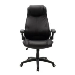 Καρέκλα γραφείου διευθυντή Ammon Pakoworld Pu μαύρο -Vougioukas 18226 karekla grapheioi thieithinti ammon pakoworld pu mairo 3