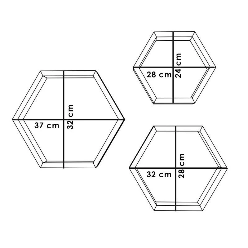 Ραφιέρα τοίχου Valis Pakoworld τριών τεμαχίων χρώμα καρυδί 37x9x32εκ 4 Ραφιέρα τοίχου Valis Pakoworld τριών τεμαχίων χρώμα καρυδί 37x9x32εκ - Image 4