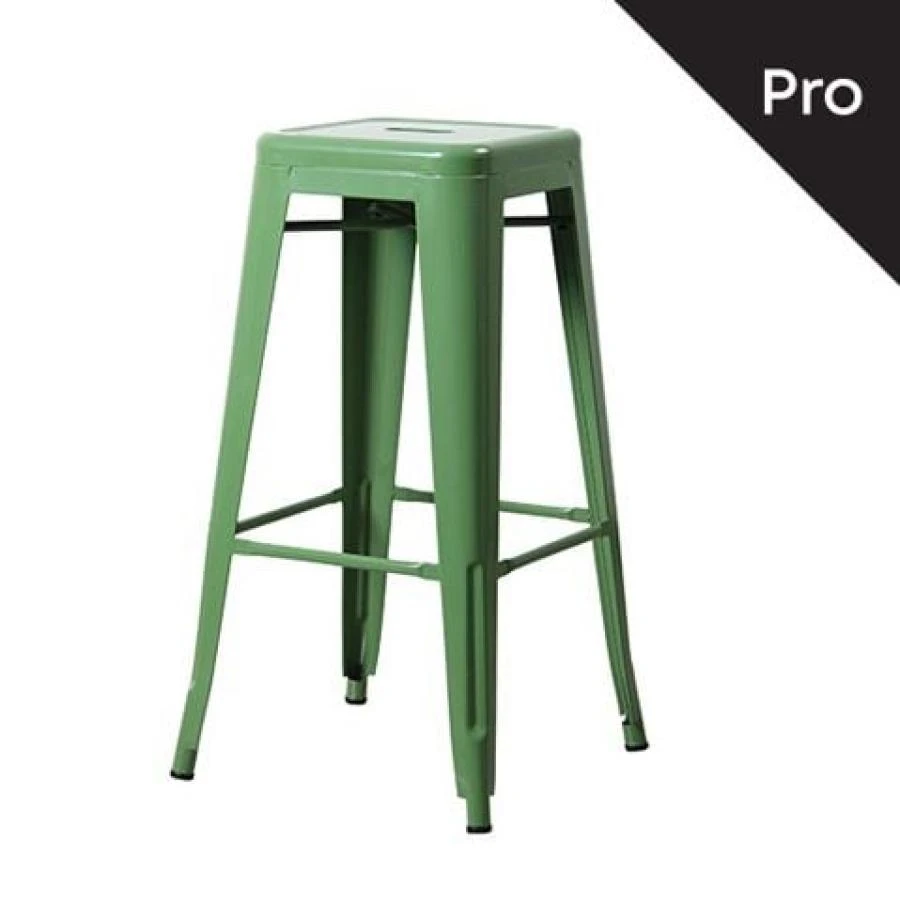 RELIX Σκαμπό Bar-Pro, Στοιβαζόμενο, 43x43 H.76εκ Μέταλλο Βαφή Πράσινο 1 RELIX Σκαμπό Bar-Pro, Στοιβαζόμενο, 43x43 H.76εκ Μέταλλο Βαφή Πράσινο