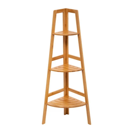 Ραφιέρα 3όροφη Angle Pakoworld γωνιακή φυσικό 32x32x103εκ 1 Ραφιέρα 3όροφη Angle Pakoworld γωνιακή φυσικό 32x32x103εκ