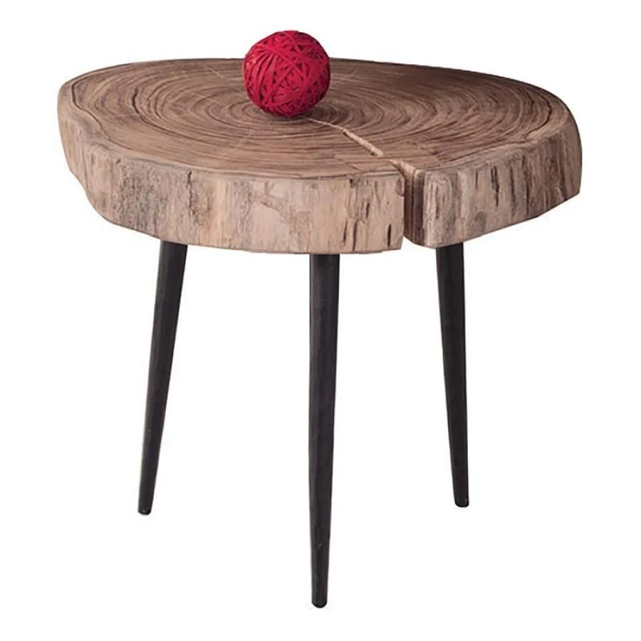 PATEL Τραπεζάκι Σαλονιού Καθιστικού, +/-33x32x30εκ Μέταλλο Βαφή Μαύρο, Ξύλο Ακακία Φυσικό 1 PATEL Τραπεζάκι Σαλονιού Καθιστικού, +/-33x32x30εκ Μέταλλο Βαφή Μαύρο, Ξύλο Ακακία Φυσικό