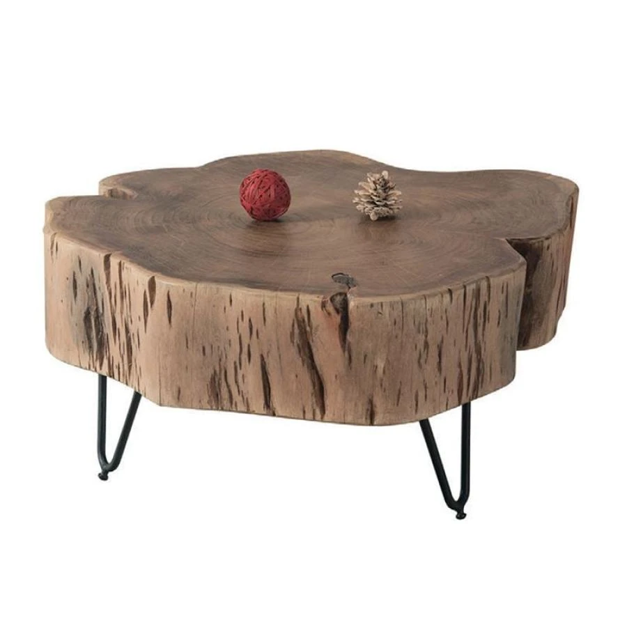 DUNNO Τραπεζάκι Σαλονιού Καθιστικού, 58x56x30εκ Μέταλλο Βαφή Μαύρο, Ξύλο Ακακία Φυσικό 1 DUNNO Τραπεζάκι Σαλονιού Καθιστικού, 58x56x30εκ Μέταλλο Βαφή Μαύρο, Ξύλο Ακακία Φυσικό