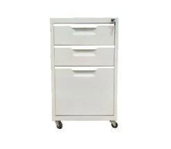 ΣΥΡΤΑΡΙΕΡΑ Μέταλλo Βαφή 40x50x67εκ Άσπρο