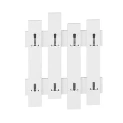 Κρεμάστρα Wave Pakoworld λευκό 64x4x81εκ -Vougioukas 18806 kremastra wave pakoworld leiko 64 4 81ek 2