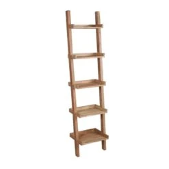 LADDER Βιβλιοθήκη - Ραφιέρα 45x35x190εκ Ξύλο Ακακία Φυσικό