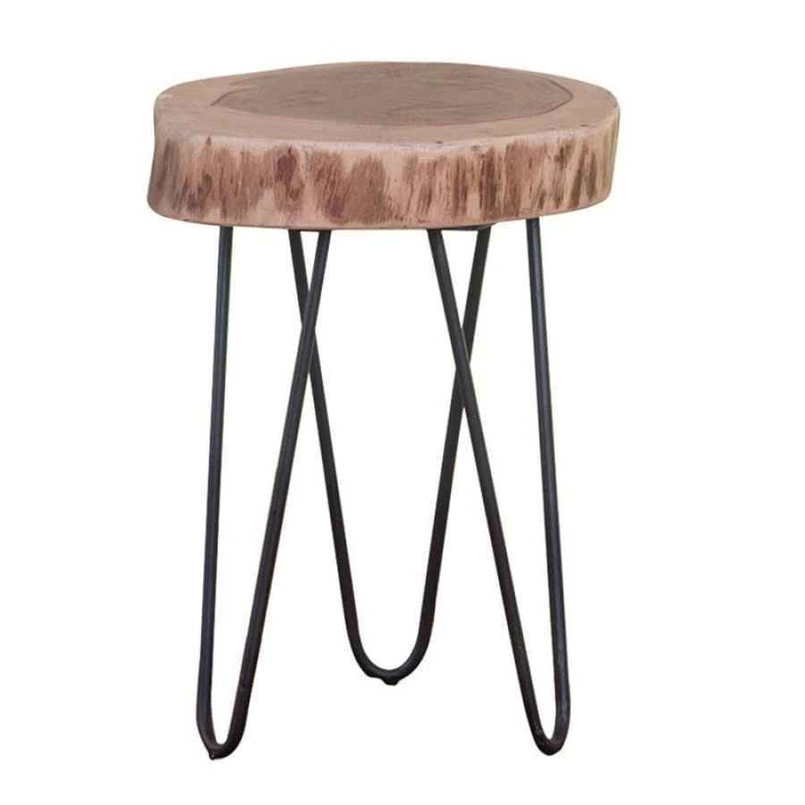 FUEGO Τραπεζάκι Σαλονιού Καθιστικού, +/-35x35x45εκ Μέταλλο Βαφή Μαύρο, Ξύλο Ακακία Φυσικό 1 FUEGO Τραπεζάκι Σαλονιού Καθιστικού, +/-35x35x45εκ Μέταλλο Βαφή Μαύρο, Ξύλο Ακακία Φυσικό