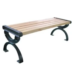 Backoff Ενισχυμένο Παγκάκι Μαντεμένιο Ξύλινο 2 Θέσεων 152x40x38εκ