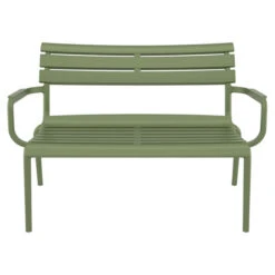 Paris Παγκάκι Πολυπροπυλενίου 2 θέσεων 116x70x75εκ -Vougioukas Kanapedes pagkakia kipou exwterikou xwrou 56