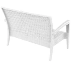 Miami Παγκάκι Πολυπροπυλενίου 2 θέσεων 128x77x89εκ -Vougioukas Kanapedes pagkakia kipou exwterikou xwrou 6