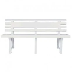 Flora Παγκάκι Πολυπροπυλενίου 3 θέσεων 146x30x73εκ