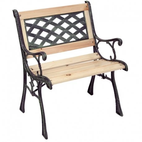 Triangle S Παγκάκι Μαντεμένιο 1 θέσης 59x54x74εκ 1 Triangle S Παγκάκι Μαντεμένιο 1 θέσης 59x54x74εκ