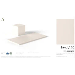 Κομοδίνο Ξύλινο 2 Συρτάρια 25mm 60x45x43εκ -Vougioukas Komodina ipnodwmatiou 226