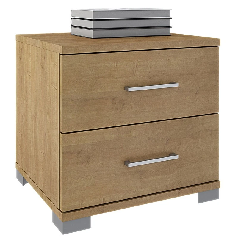 Κομοδίνο Ξύλινο 2 Συρτάρια 25mm 45x40x43εκ 1 Κομοδίνο Ξύλινο 2 Συρτάρια 25mm 45x40x43εκ