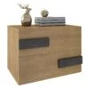 Κομοδίνο Ξύλινο 2 Συρτάρια 50x40x41εκ