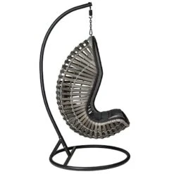 Manou Μονή Κούνια Φωλία Μεταλλική Wicker Φ105x200εκ -Vougioukas Kounies fwlies kipou 3