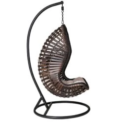 Manou Μονή Κούνια Φωλία Μεταλλική Wicker Φ105x200εκ -Vougioukas Kounies fwlies kipou 4