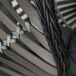 Manou Μονή Κούνια Φωλία Μεταλλική Wicker Φ105x200εκ -Vougioukas Kounies fwlies kipou 5