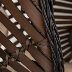 Manou Μονή Κούνια Φωλία Μεταλλική Wicker Φ105x200εκ -Vougioukas Kounies fwlies kipou 6