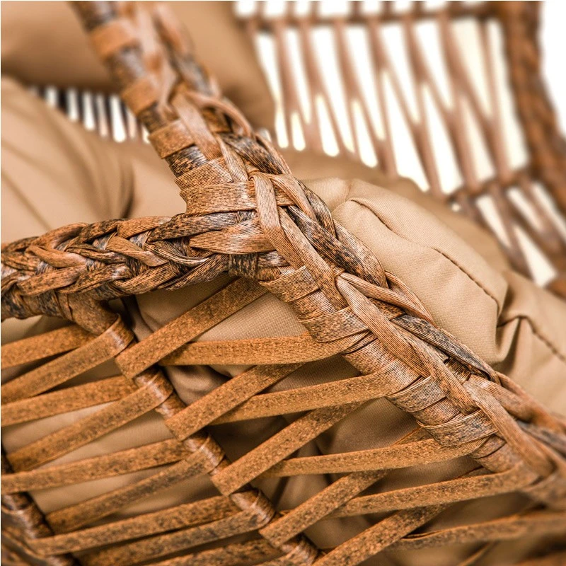 Aurora Μονή Κούνια Φωλία Μεταλλική Wicker Φ105x199εκ 3 Aurora Μονή Κούνια Φωλία Μεταλλική Wicker Φ105x199εκ - Image 3