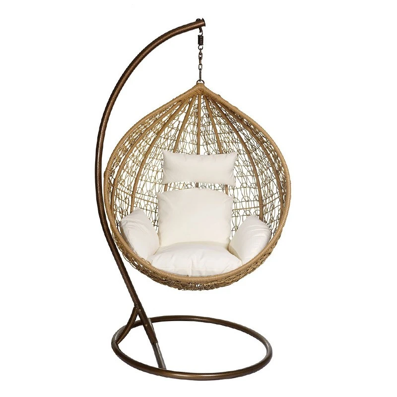 Olivia Μονή Κούνια Φωλία Μεταλλική Wicker Φ105x200εκ 3 Olivia Μονή Κούνια Φωλία Μεταλλική Wicker Φ105x200εκ - Image 3