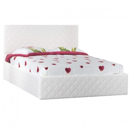 Estia Κρεβάτι Ύφασμα Διπλό 150x210x100εκ για στρώμα 140x200 1 Estia Κρεβάτι Ύφασμα Διπλό 150x210x100εκ για στρώμα 140x200