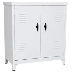 Ντουλάπι Μεταλλικο Γαλβανισμένο Δίφυλλο 90x45x100εκ