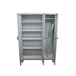 Ντουλάπα Μεταλλική Γαλβανισμένη Τρίφυλλη 120x45x195εκ 5 Ντουλάπα Μεταλλική Γαλβανισμένη Τρίφυλλη 120x45x195εκ -Vougioukas Metallikes ntoulapes exwterikou xwrou 42