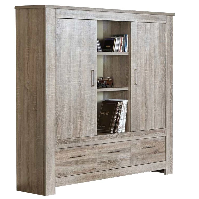 Βιτρίνα Ξύλινη 150x40x155εκ 2 Βιτρίνα Ξύλινη 150x40x155εκ - Image 2