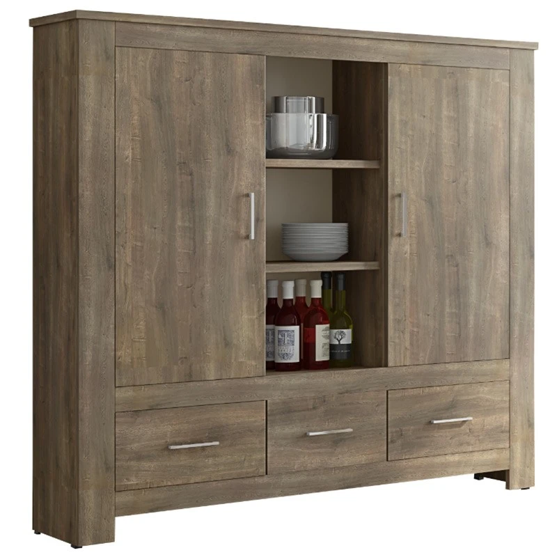 Βιτρίνα Ξύλινη 150x40x155εκ 1 Βιτρίνα Ξύλινη 150x40x155εκ