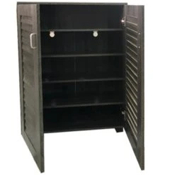 Παπουτσοθήκη Ξύλινη 2φυλλη 68x32x84.5εκ -Vougioukas Papoutsothikes ntoulapia voithitika 130