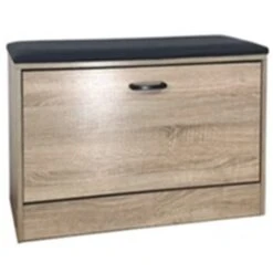 Παπουτσοθήκη Ξύλινη 1φυλλη 6 Ζευγών 80x24x49εκ