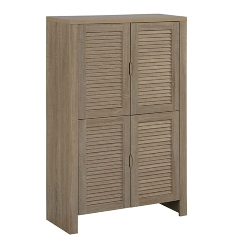 Παπουτσοθήκη Ξύλινη 4φυλλη 80x32x127εκ 2 Παπουτσοθήκη Ξύλινη 4φυλλη 80x32x127εκ - Image 2